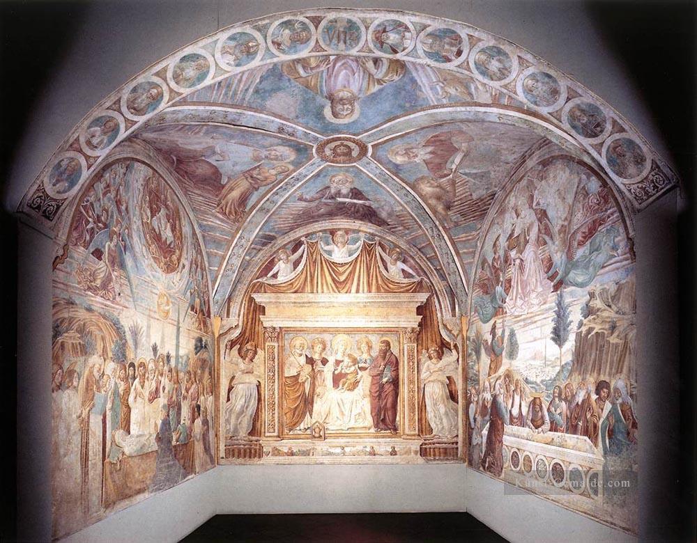 Heiligtum der Madonna della Tosse Benozzo Gozzoli Ölgemälde
